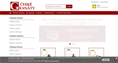 Desktop Screenshot of ceskegranaty.cz