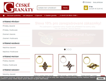 Tablet Screenshot of ceskegranaty.cz